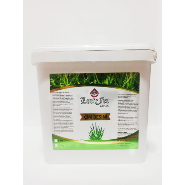 LORDFER GRASS ÇİM BESİNİ 10 KG ürün görseli 1