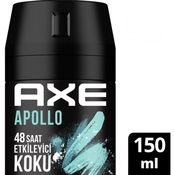 Axe Erkek Deodorant & Bodyspray Apollo 48 Saat Etkileyici Koku 150 ML ürün görseli 1
