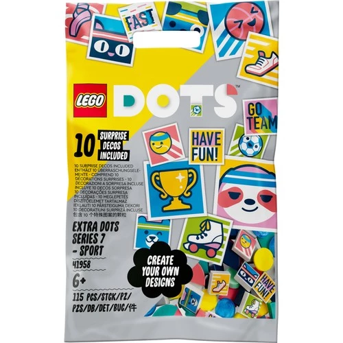 LEGO Dots 41958 Extra Dots Series 7 - Sport - Resim 3