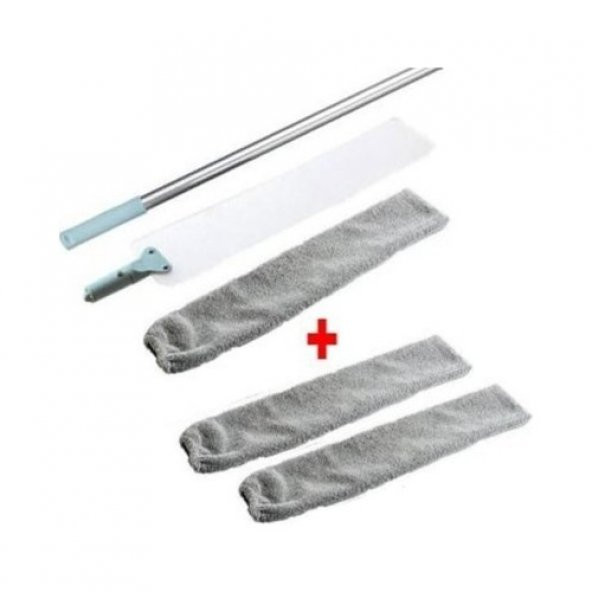 Ankaflex Plus Portatif Toz Temizleyici Toz Giderme Ev Temizlik Araçları Yatak Moblya Alt Boşluk Toz Fırçası Paspas ürün görseli 1