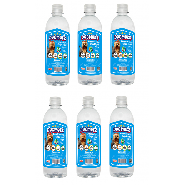 DogMozz Dog Water Köpekler Için Doğal Içme Suyu 700 Ml X 6 Adet ürün görseli 1