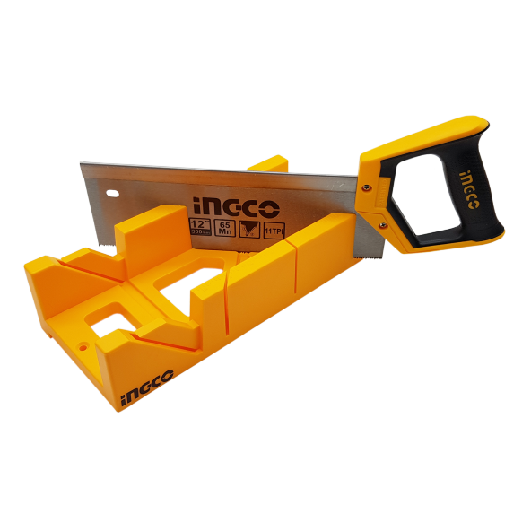 INGCO HMBS3008 Şevli Klampaj Kutu Testere Seti Mitre Box - Resim 4