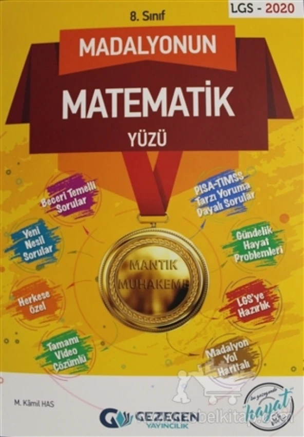 Gezegen Yayınları 8. Sınıf Matematik Madalyonun Yüzü ürün görseli 1