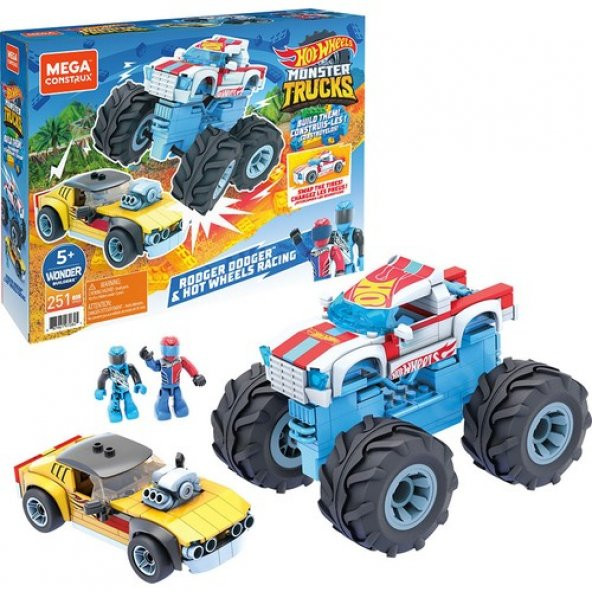 Mega Construx Hot Wheels Monster İkili Yarış Paketi MTL-GYG22 ürün görseli 1