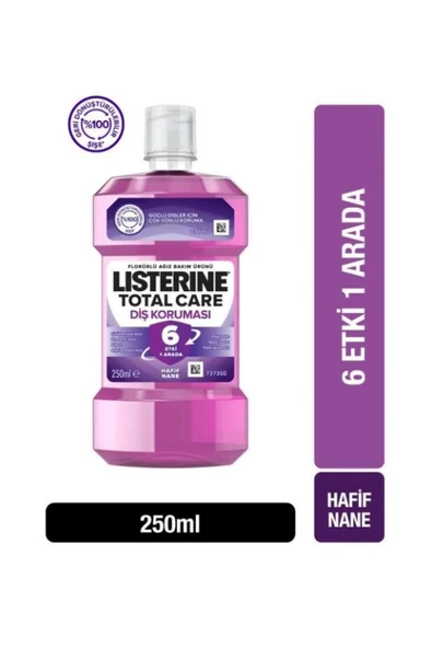 Total Care 6 Etki 1 Arada Ferah Nane Ağız Bakım Ürünü 250 ml ürün görseli 1