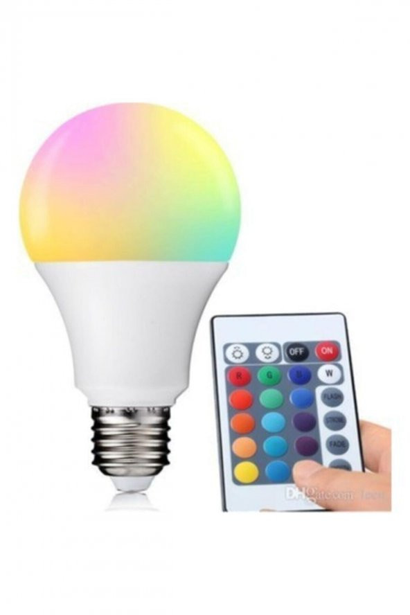 Kumandalı Rgb Led Ampul ürün görseli 1