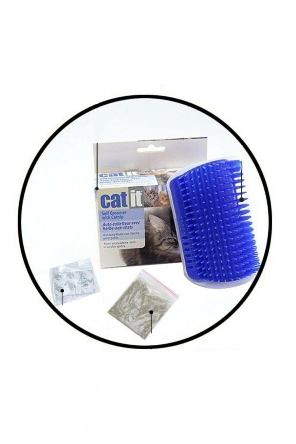 Catit Kedi Kaşınma Aparatı Mavi - Resim 2