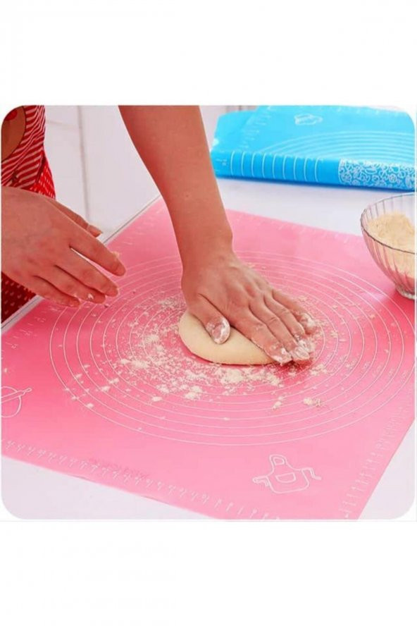 Silikon Hamur Açma Matı 40x50 cm - Resim 2