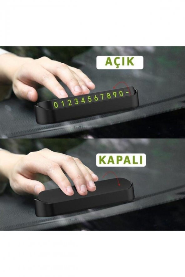 Tel Fosforlu Araç Içi Numaratör - Resim 2