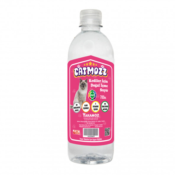 CatMozz Cat Water Kediler Için Doğal Içme Suyu 700 Ml ürün görseli 1
