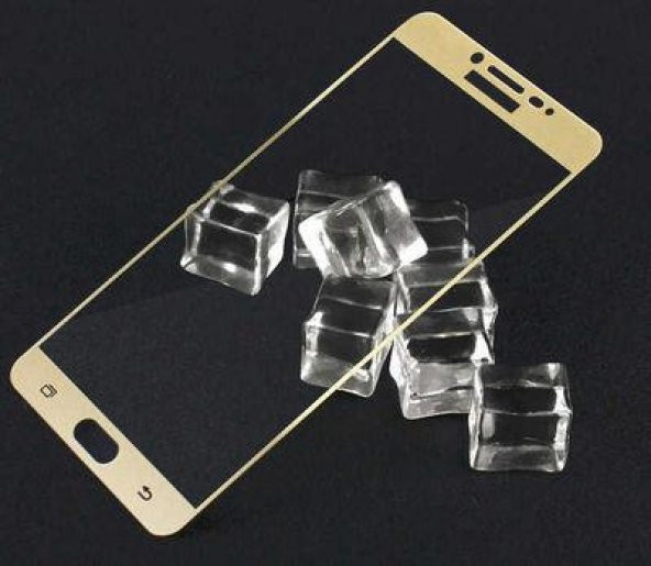Galaxy C5 Pro Ekranı Tam Kaplayan Cam Koruyucu ürün görseli 1