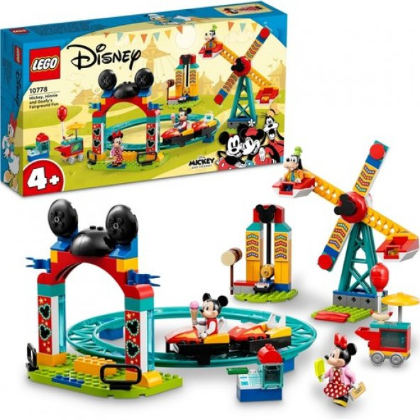 Lego Disney 10778 Mickey, Minnie And Goofy's Fairground Fun ürün görseli 1
