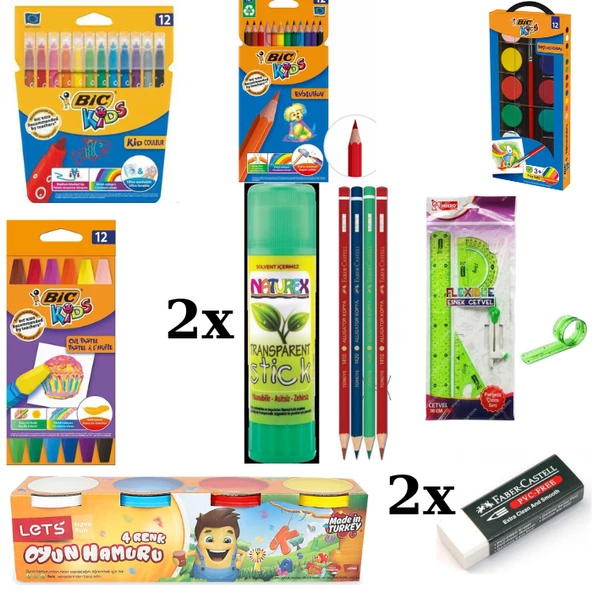 Bic Kırtasiye Temel İhtiyaç Seti % 100 Orijinal ürün görseli 1