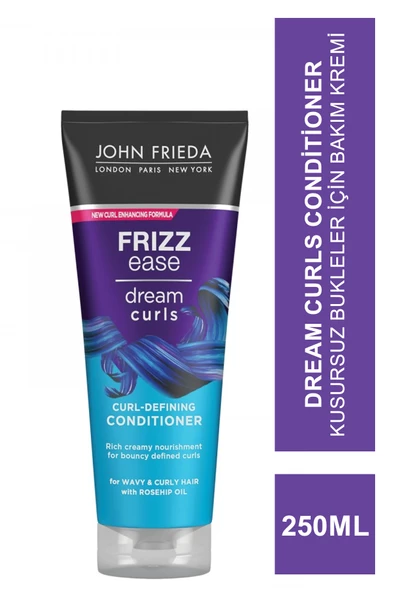 John Frieda Frizz Ease Dream Curls Conditioner 250 ml Kusursuz Bukleler İçin Bakım Kremi ürün görseli 1