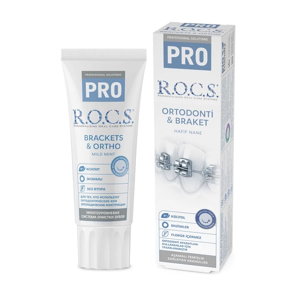 Rocs Brackets & Ortho Pro Özel Diş Macunu 60ml ürün görseli 1
