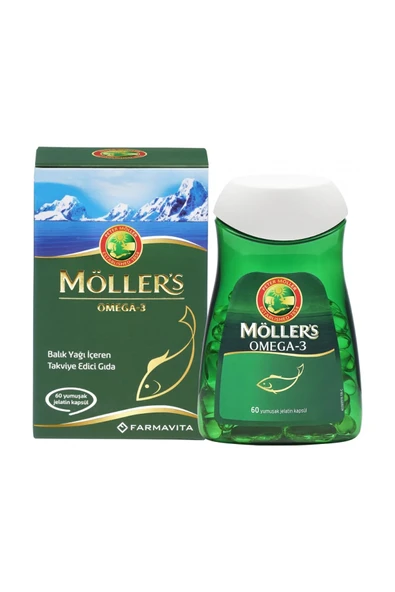 Möller's Omega 3 60 Kapsül ürün görseli 1