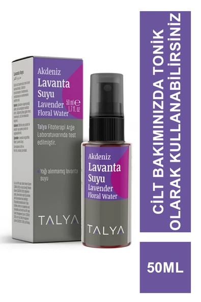 Talya Akdeniz Lavanta Suyu 50 ml ürün görseli 1