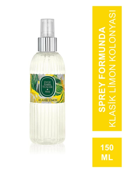 Eyüp Sabri Tuncer Klasik Limon Kolonyası 150 ml Sprey ürün görseli 1