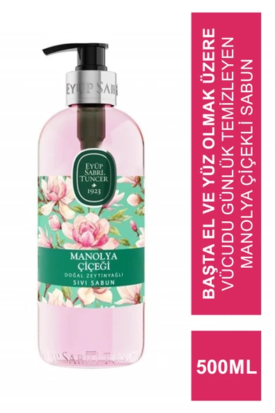 Eyüp Sabri Tuncer Manolya Çiçeği Sıvı Sabun 500 ml ürün görseli 1