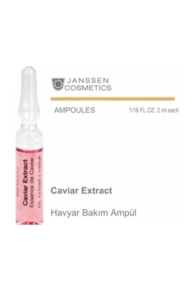 Janssen Caviar Extract Canlandırıcı Havyar Ampul 1 Adet ürün görseli 1