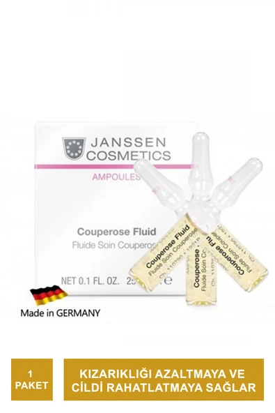Janssen Couperose Fluid Kızarıklık Ve Hassas Cilt Ampul 1 Adet ürün görseli 1