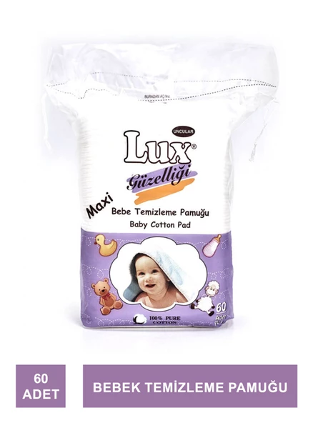 Lux Bebe Temizleme Pamuğu 60 Adet ürün görseli 1