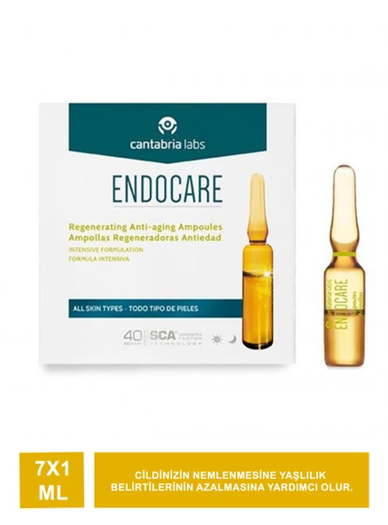 Endocare Cilt Bakım Ampul 7x1ml ürün görseli 1