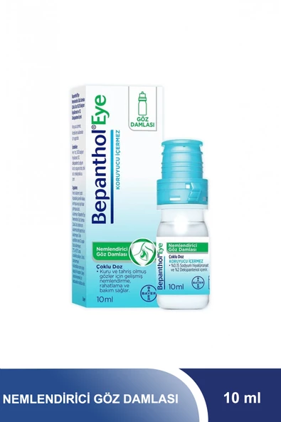 Bepanthol Eye Nemlendirici Göz Damlası 10 ml ürün görseli 1