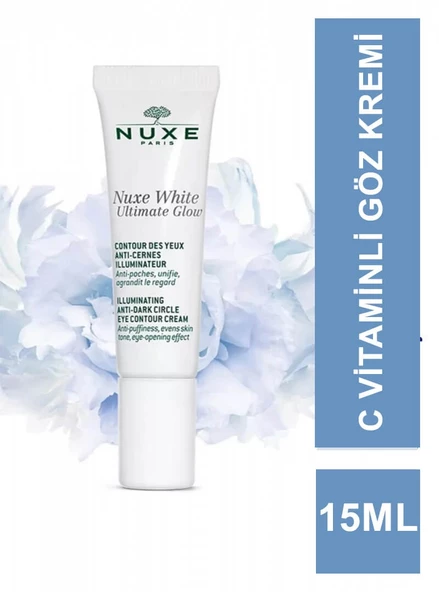Nuxe White Ultimate Glow Koyu Halka Karşıtı C Vitaminli Göz Kremi 15 ml ürün görseli 1