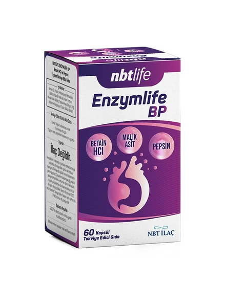 Nbt Life Enzymlife BP 60 Kapsül ürün görseli 1