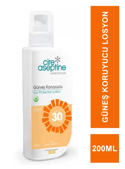 Cire Aseptine Sun Güneş Koruyucu Losyon Spf30+ 200 ml ürün görseli 1