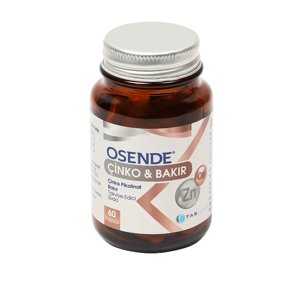 Osende Çinko & Bakır 60 Kapsül ürün görseli 1