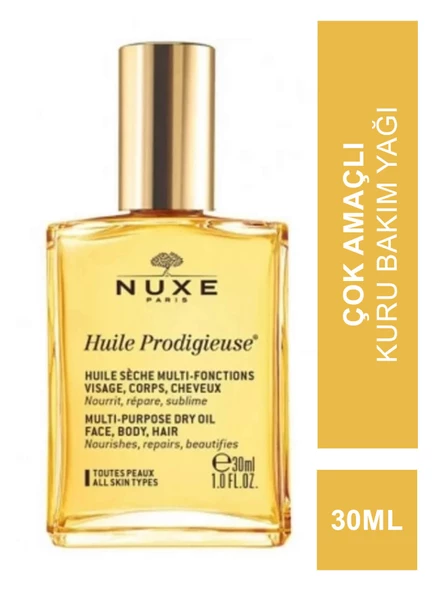 Nuxe Huile Prodigieuse Çok Amaçlı Kuru Bakım Yağı 30ml ürün görseli 1
