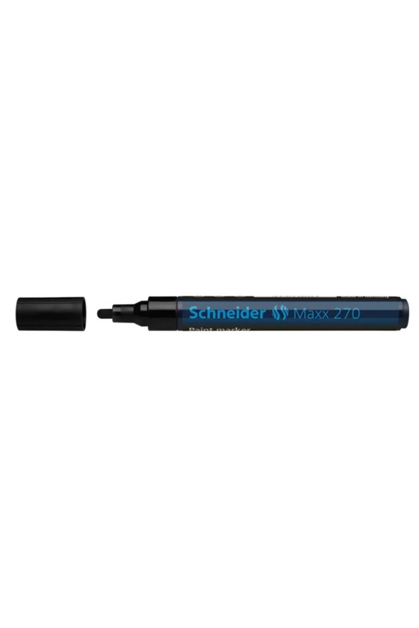 Schneider Markör Boya Maxx 1-3 MM Siyah Boya Markörü (10 Lu Paket) ürün görseli 1