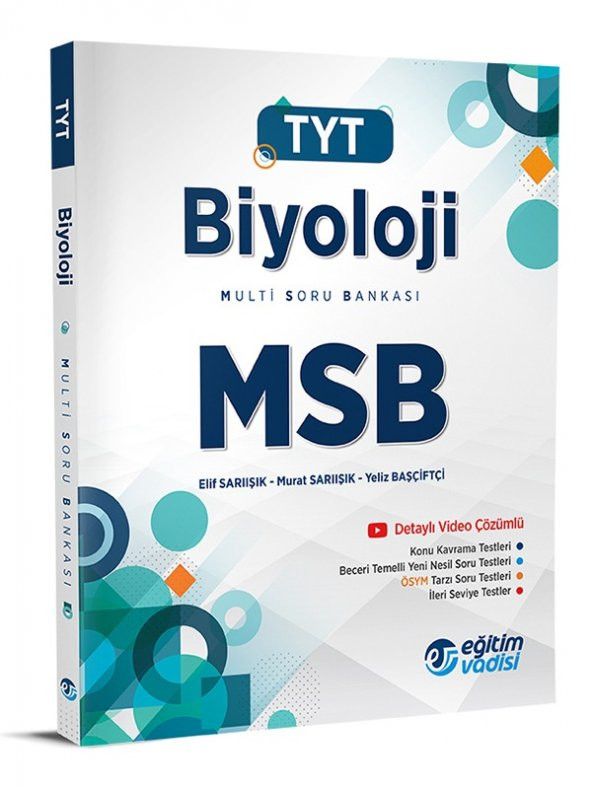 Eğitim Vadisi Tyt Biyoloji Msb Multi Soru Bankası 2023 ürün görseli 1