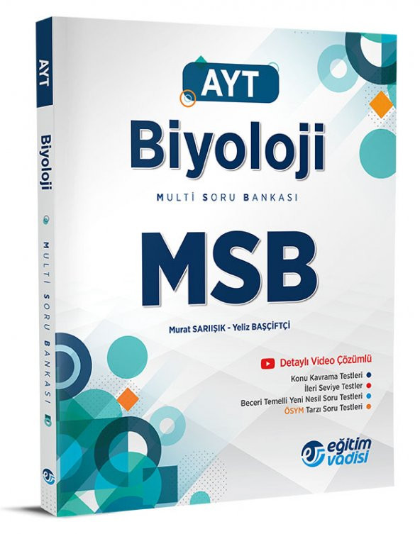 Eğitim Vadisi Ayt Biyoloji Msb Multi Soru Bankası 2023 ürün görseli 1