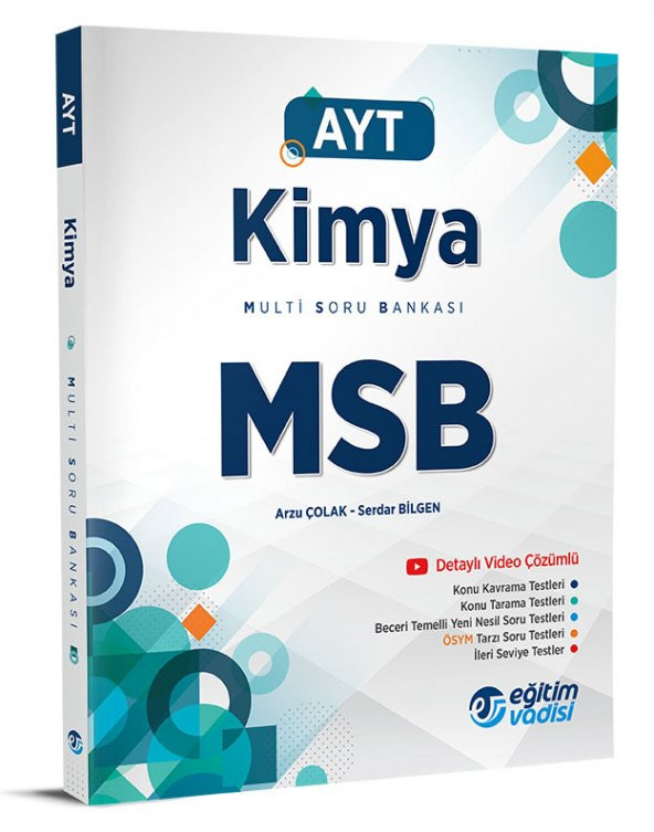 Eğitim Vadisi Ayt Kimya Msb Multi Soru Bankası 2023 ürün görseli 1