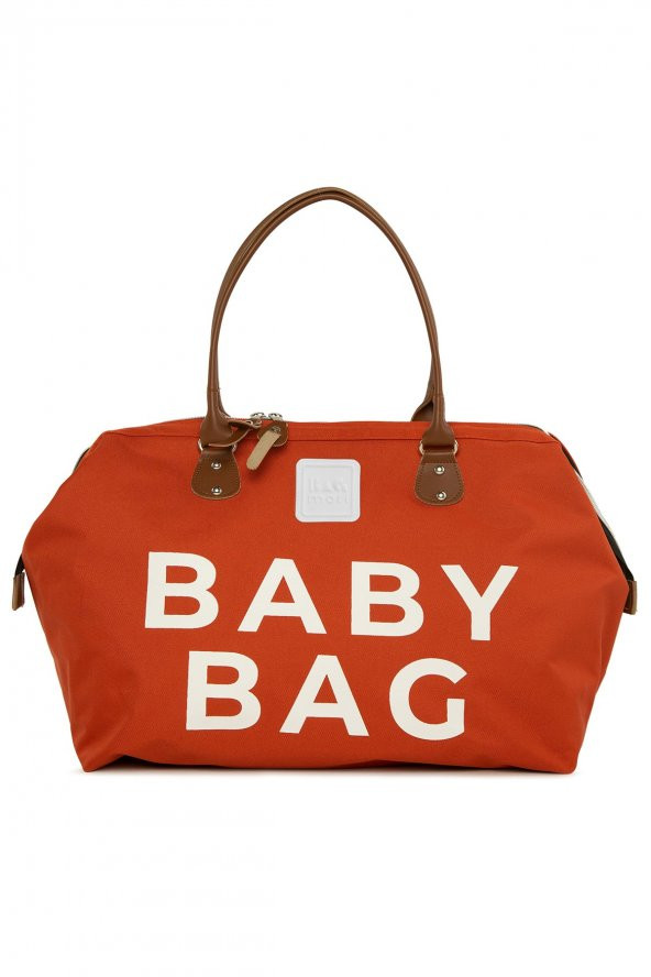 Bagmori Kiremit Baby Bag Baskılı Bebek Bakım Çantası ürün görseli 1