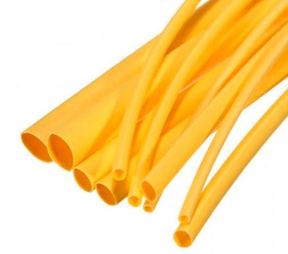 Isı ile 2/1 Daralan Makaron 25.4 mm - Sarı - 50 Metre ürün görseli 1