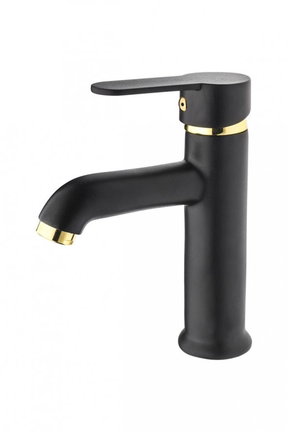 Pisa Aç Kapa Lavabo Bataryası Black Gold ürün görseli 1