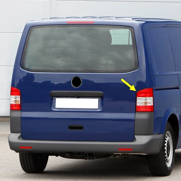 VW Transporter T5 2004-10 Sağ Arka Stop Fren Lambası Beyaz 7H0945096L ürün görseli 1