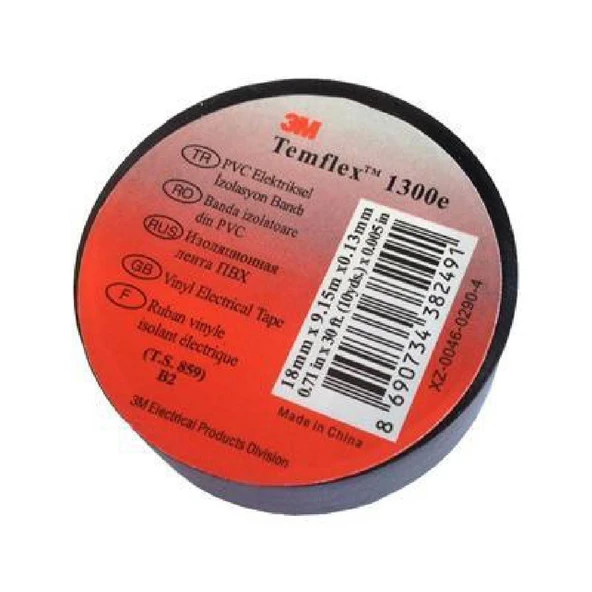3M TEMFLEX İZOLE BANT 18MM - 3MT ürün görseli 1