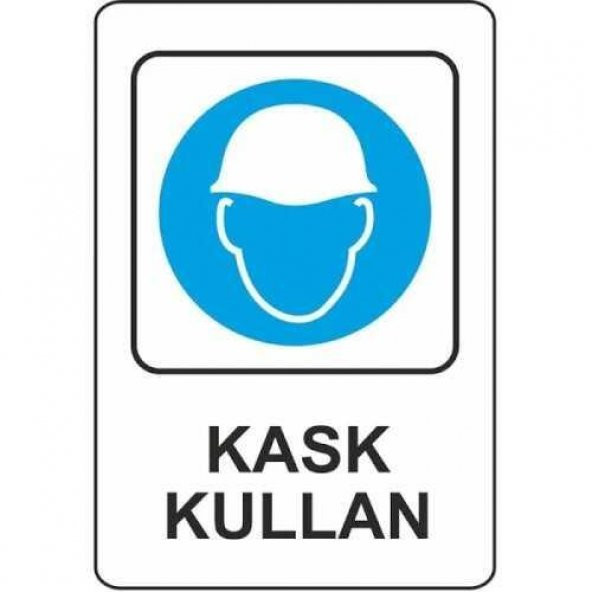 EKSTRAFIX KASK KULLAN LEVHA  (YUL-307) ürün görseli 1
