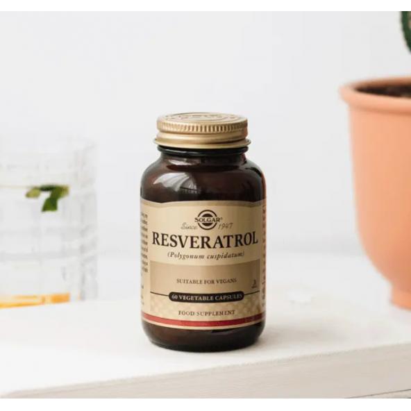 Solgar Resveratrol 60 Kapsül ürün görseli 1