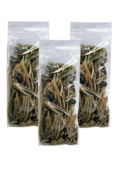 Zeytin Yaprağı 3 Paket Kurutulmuş Zeytin Yaprağı Çayı ürün görseli 1
