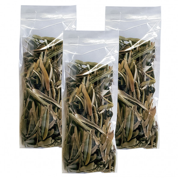 Zeytin Yaprağı 3 Paket Kurutulmuş Zeytin Yaprağı Çayı ürün görseli 1