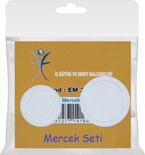 Optik Mini Mercek Seti 2li Set Büyük ve Küçük 3cm ve 4cm Plastik ürün görseli 1