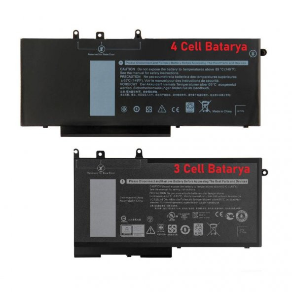 Dell Latitude E5480, E5580 Notebook Bataryası - 4 Cell / RDL-193 - Resim 2