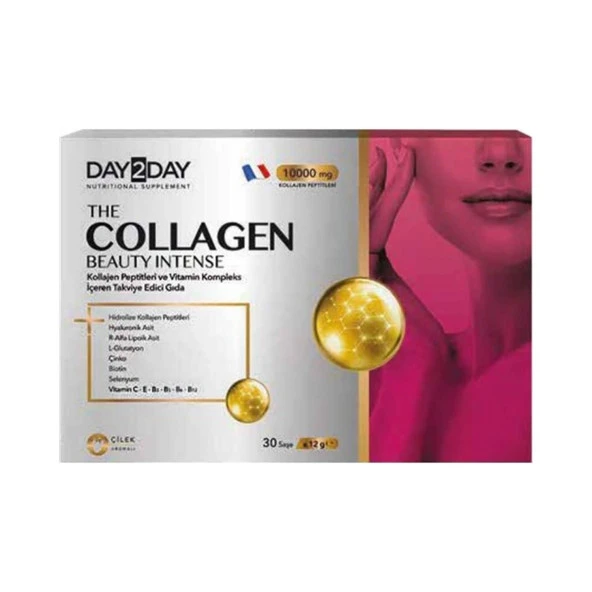 Day2Day The Collagen Beauty Intense Çilek Aromalı 30 Saşe ürün görseli 1