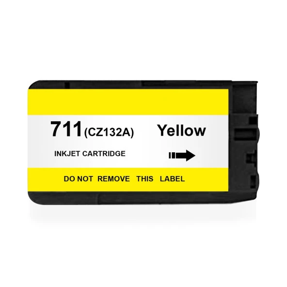 Hp 711-CZ132A Sarı Muadil Kartuş ürün görseli 1